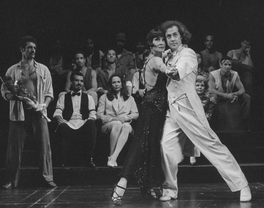 (L-R) Anthony Crivello, Chita Rivera and Jeff Hyslop in a scene from the Broadway production of the musical "Kiss Of The Spider Woman"