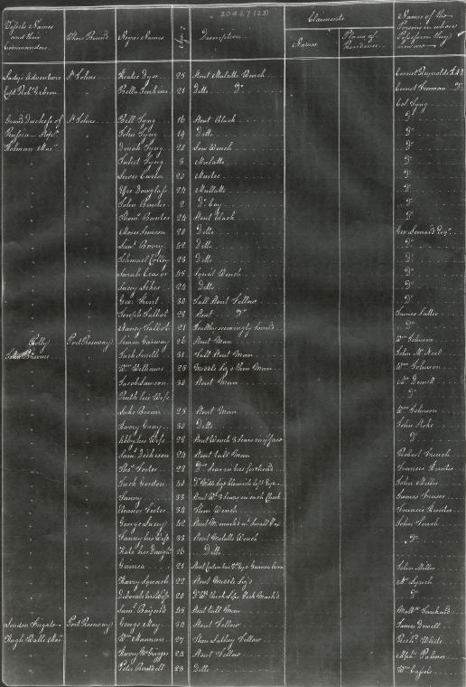 Book of the negroe