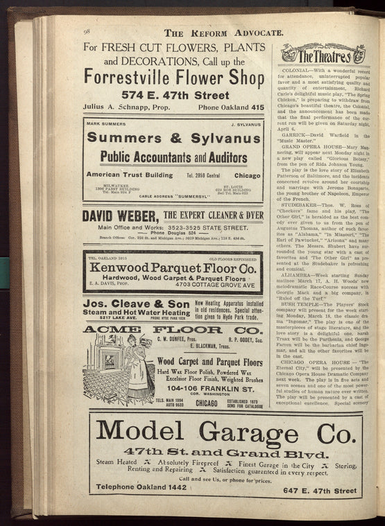 The Reform advocate
