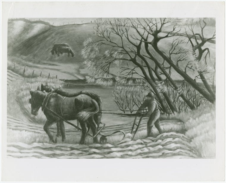 Art Exhibits - American Art Today - Works of Art - Fall (Santos Zingale)