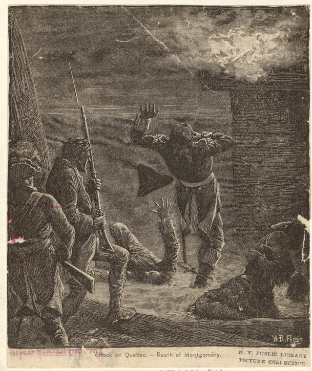 Attack on Quebec: Death of Montgomery