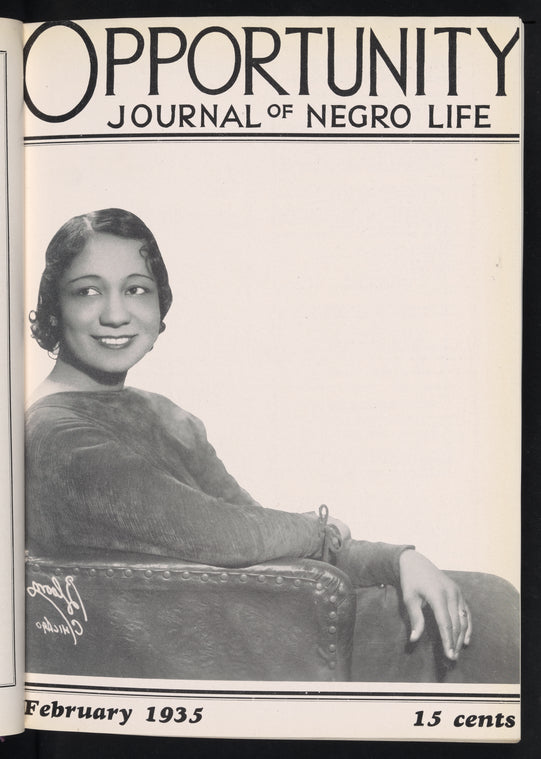 Opportunity: journal of Negro life