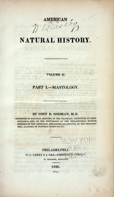 Title page, vol. 2