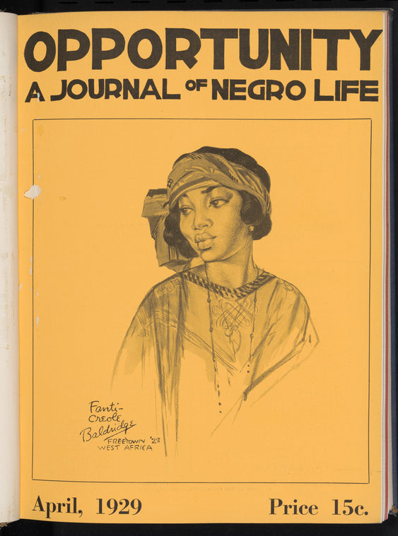 Opportunity: journal of Negro life