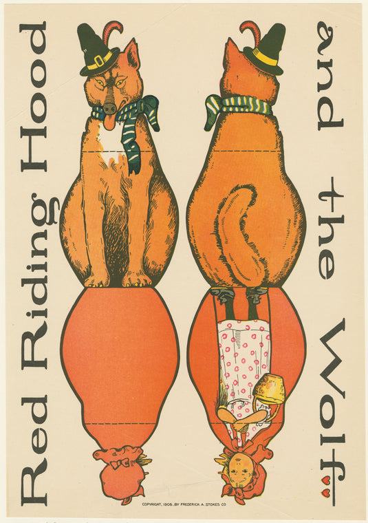 Red Riding Hood and the wolf