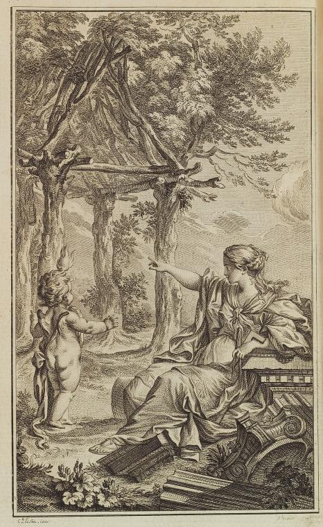 Essai sur l'architecture.  ...  (Frontispiece)