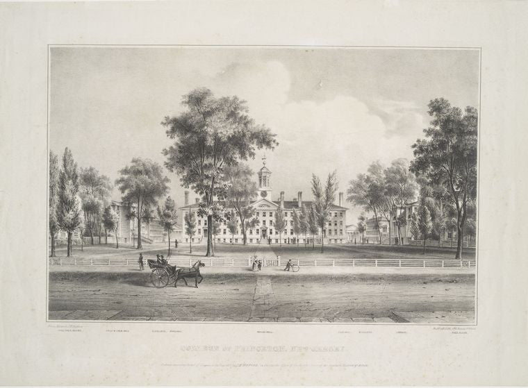 College of Princeton, New Jersey.