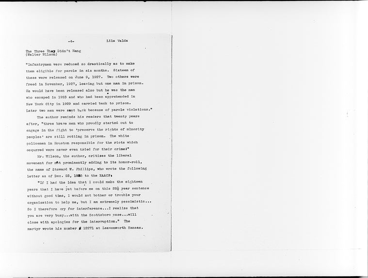 "Abstraction from 'The Three They Didn't Hang'"
