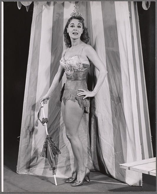June Havoc in the touring production The Skin of Our Teeth
