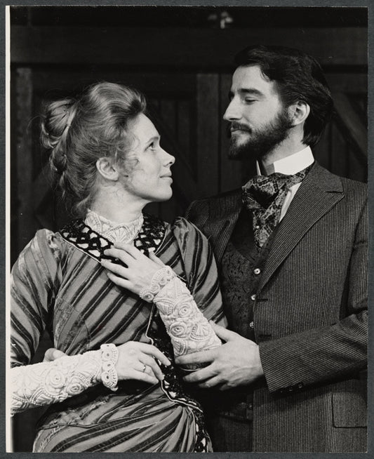 Liv Ullmann and Sam Waterston in the stage production A Doll's House