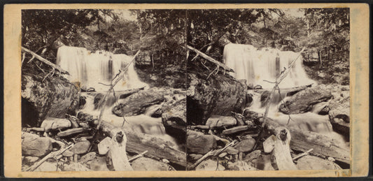 Kauterskill Fall, from from below the Second Fall.