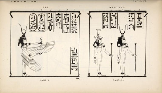 Pantheon. Isis; Nepthys [Nephthys].