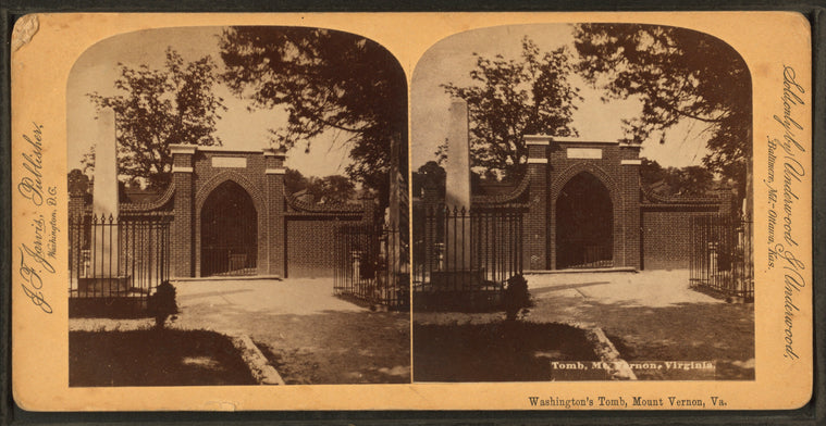 Tomb, Mt. Vernon, Virginia.