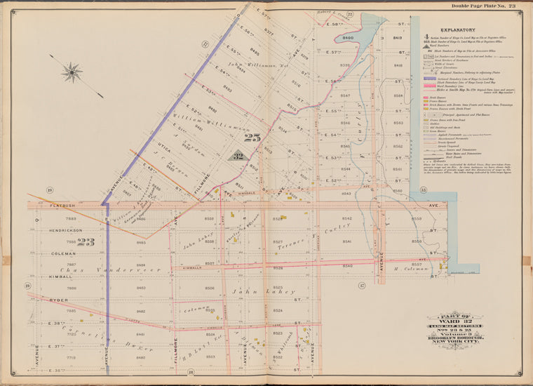 Bounded by Flatbush Ave., Avenue O, E. 57th St., Fillmore Ave., E. 58th St., (Bulkhead Line) Avenue U, Kimball St., Avenue T, E. 36th St. and Avenue Q