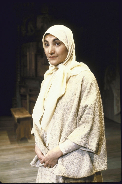 Actress Robin Bartlett in a publicity shot for the Broadway play "The World of Sholom Aleichem." (New York)