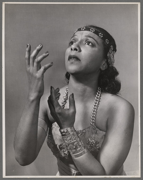 Muriel Rahn in costume as Aida