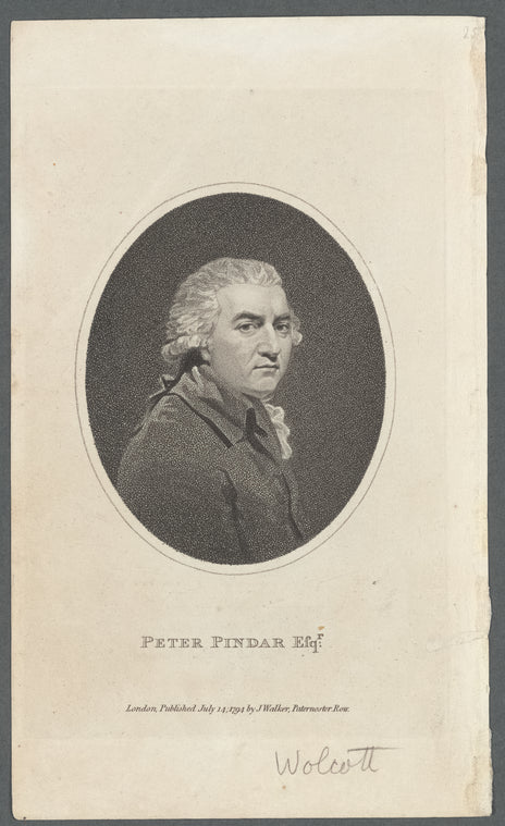 Peter Pindar, Esqr.