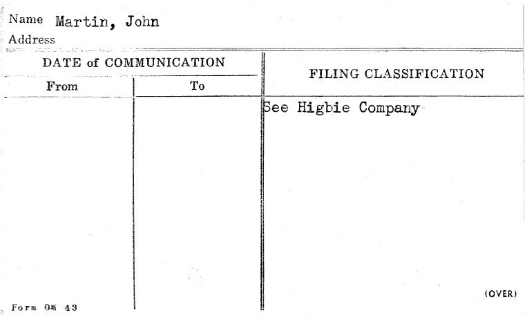 Martin, John