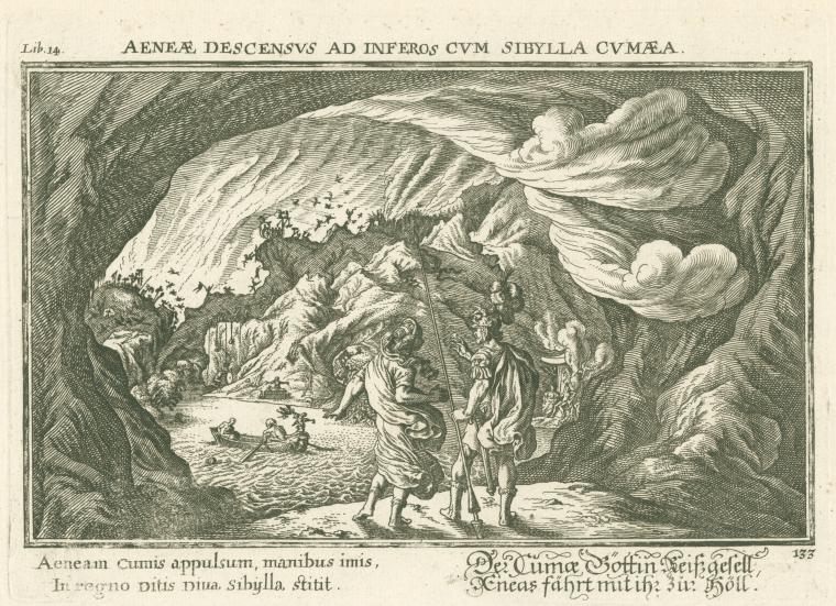 Aeneae descensus ad inferos cum Sibylla Cumaea