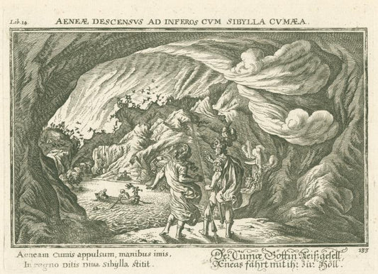 Aeneae descensus ad inferos cum Sibylla Cumaea