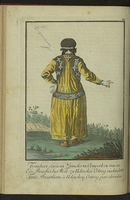 Mongol'skie narody: Bratskaia baba v Udinskom Ostroge s tyla.