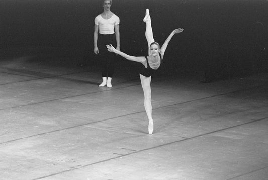 New York City Ballet production of "The Four Temperaments" with Merrill Ashley and Daniel Duell, choreography by George Balanchine (New York)