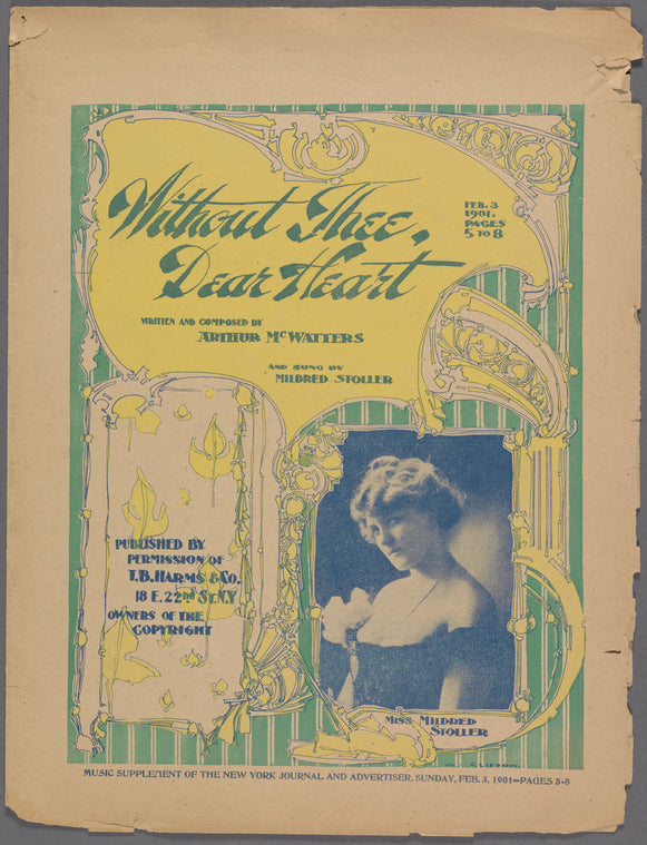 Without thee, dear heart