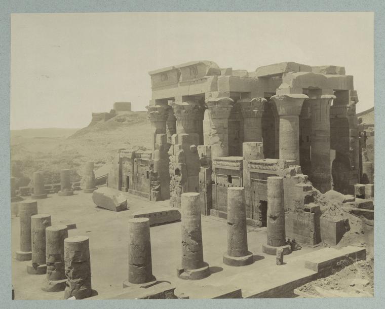 Kom ombos: vue du temple