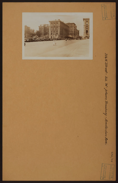 Manhattan: 116th Street - Broadway