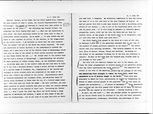 "The Passage of the Civil Rights Bill"