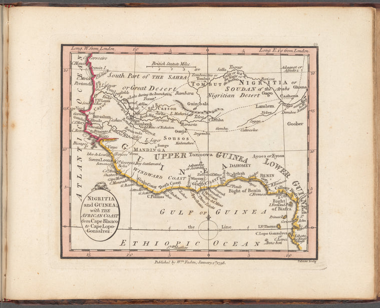 Nigritia and Guinea; with the African Coast from Cape Blanco to Cape Lopo-Gonsalvez