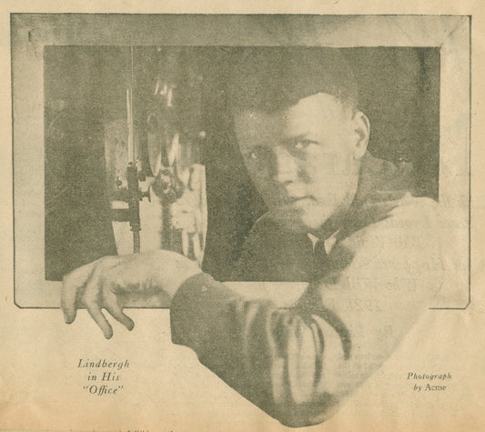 Charles A. (Charles Augustus) Lindbergh, 1902-1974.
