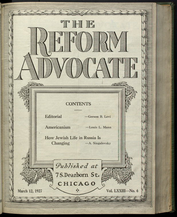 The Reform advocate