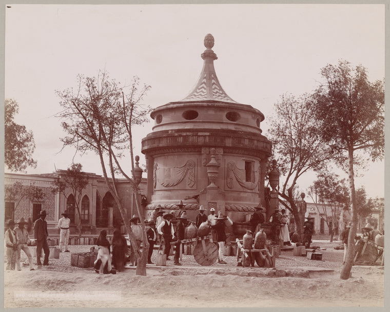 Old fountain at San Luis Potosi