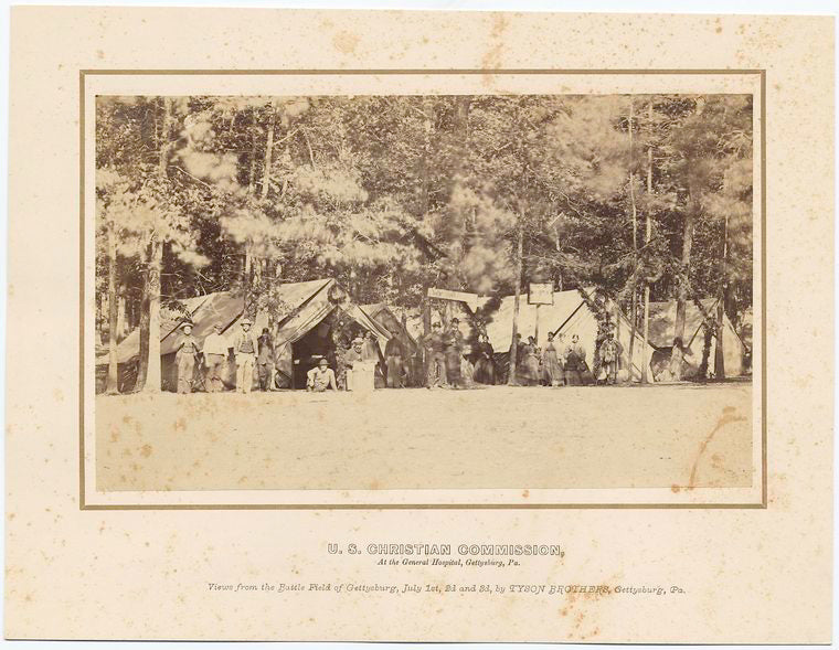 U.S. Christian Commission, : At the General Hospital, Gettysburg, Pa.