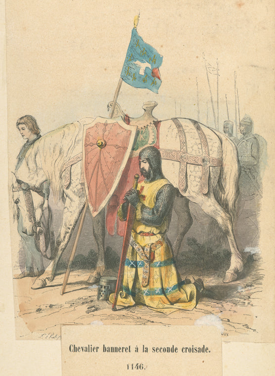 Chevalier banneret à seconde croisade, 1146