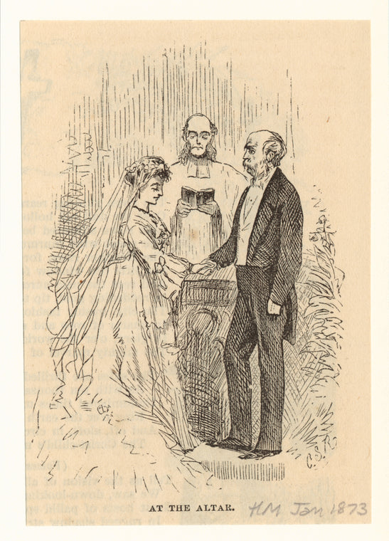 At the altar