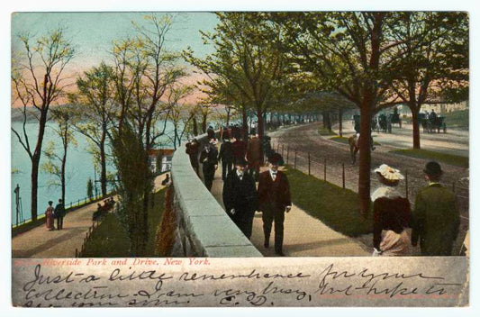 Riverside Park and Drive, New York