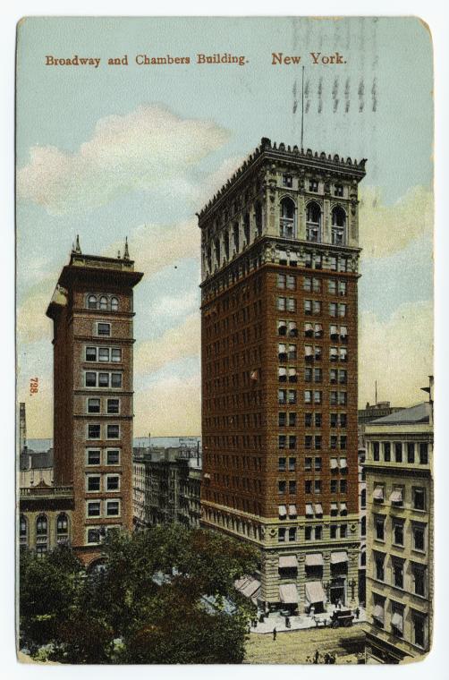 Broadway and Chambers Building.  New York