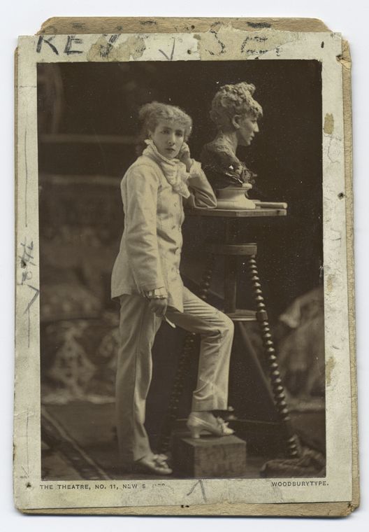 Sarah Bernhardt, the Sculptress