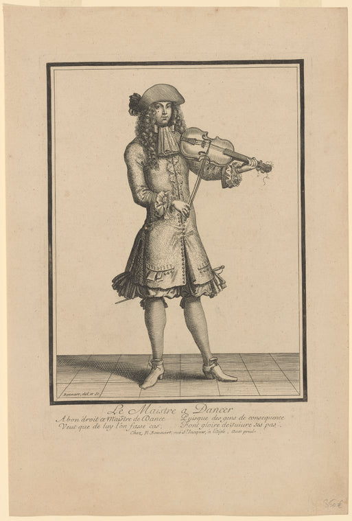 Le maistre a danser