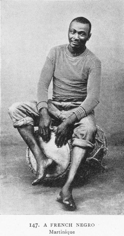 A French Negro; Martinique.