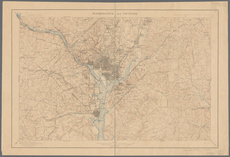 Washington and vicinity, Maryland-District of Columbia-Virginia