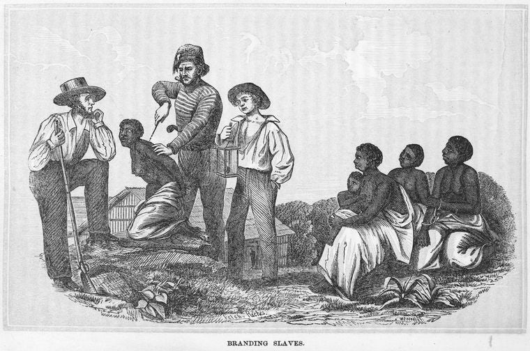 Branding slaves