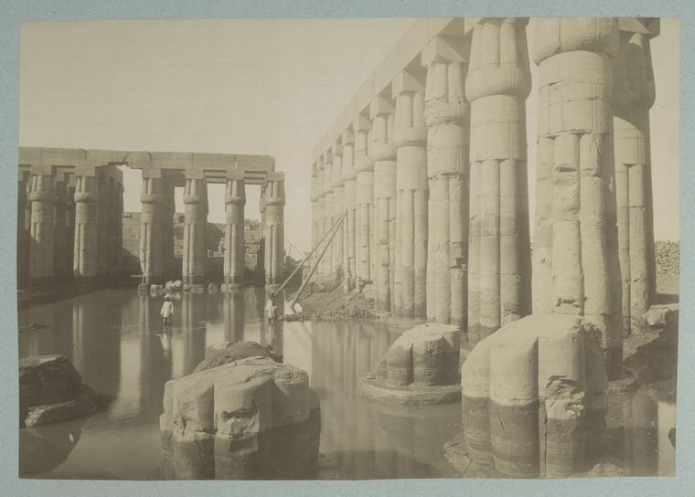 Louxor: vue du temple