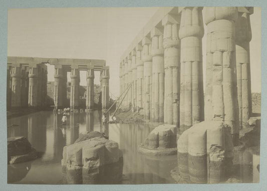 Louxor: vue du temple