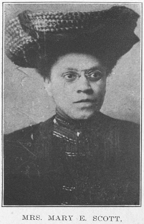 Mrs. Mary E. Scott; Composer of the introduction, Chicago.