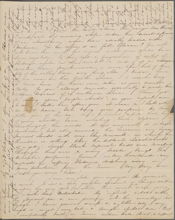 [Foote], Mary W[ilder] White, ALS to. Mar. 24, 1834.