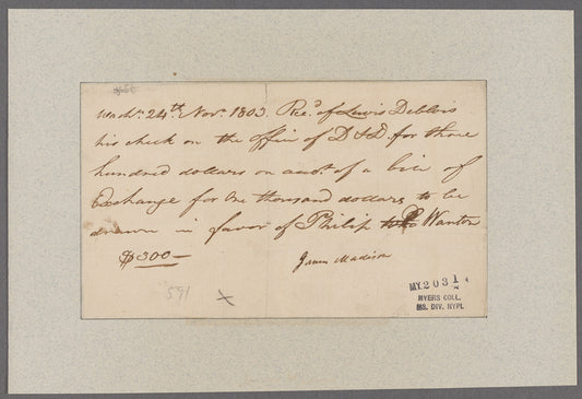 Madison, James. Washington