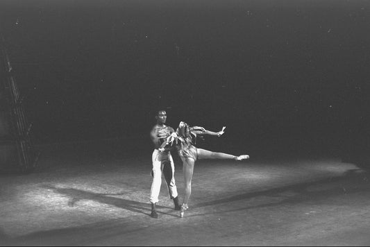 New York City Ballet production of "Piege de Lumiere" with Maria Tallchief and Arthur Mitchell, choreography by John Taras (New York)